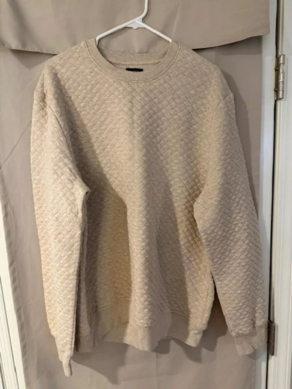J. Crew Quilted Sweatshirt